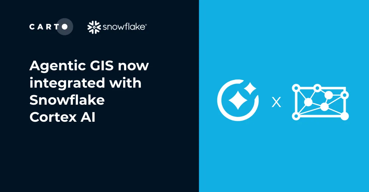 Agentic GIS now integrated with Snowflake Cortex AI